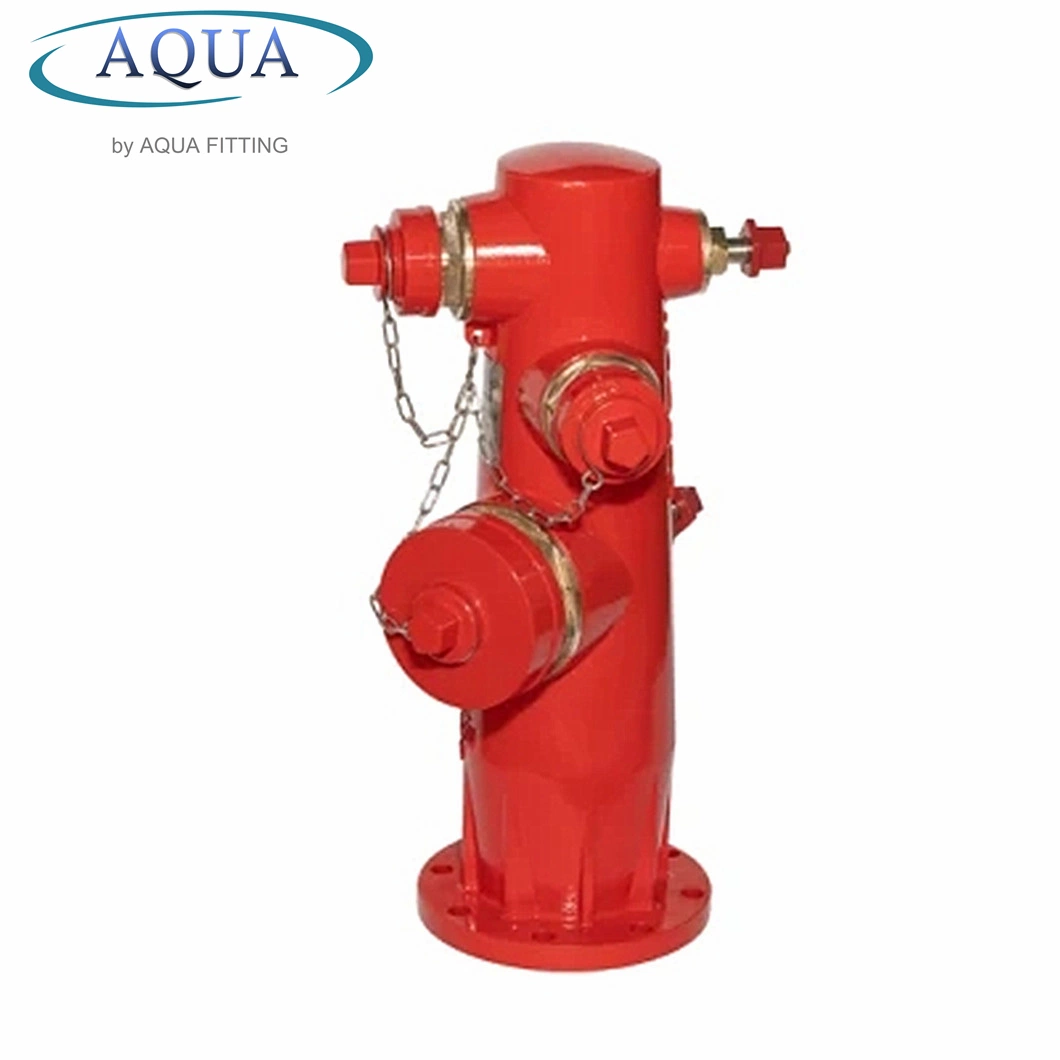 Ductile Iron Pillar Type Red Outdoor Underground/Ground Fire Hydrant