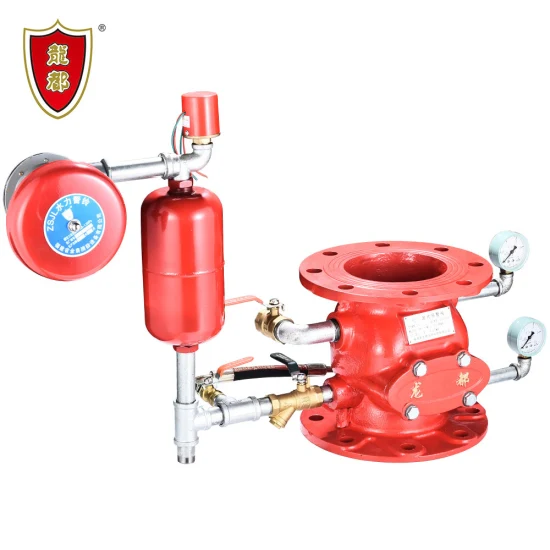 Factory Price Ductile Iron Flange Type Wet Alarm Check Valve for Fire Protection